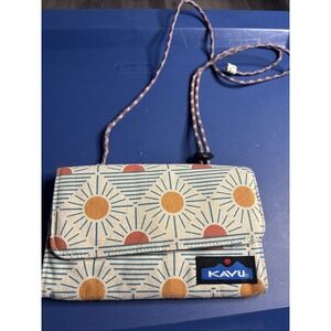 KAVU Islamorada Crossbody Wallet ~ Sunsets Forever